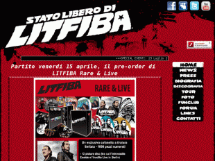 Litfiba Official Website Stato Libero / 2010 garanet