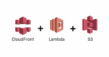 AWS protected by a password website served by Amazon CloudFront using Lambda@Edge.
