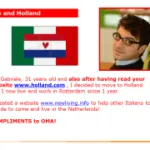 Holland.com Magazine talks about Gabriele / 2014