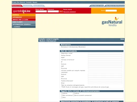 gasnatural garanet services