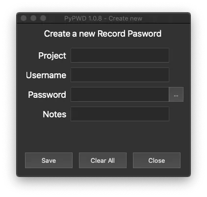 PyPWD garanet create